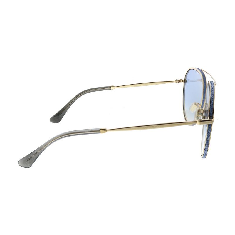 Jimmy Choo Triny/S LKS Womens Aviator Sunglasses Gold 59mm