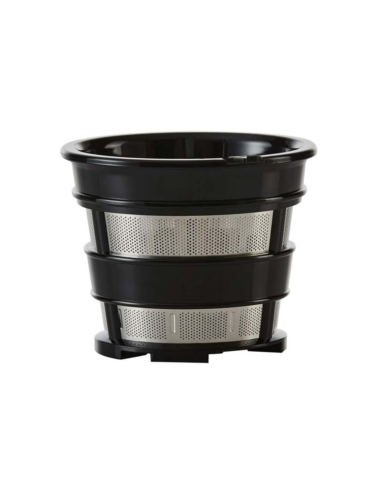 Borosil Health Pro Silver Plastic 200W Cold Press Slow Juicer