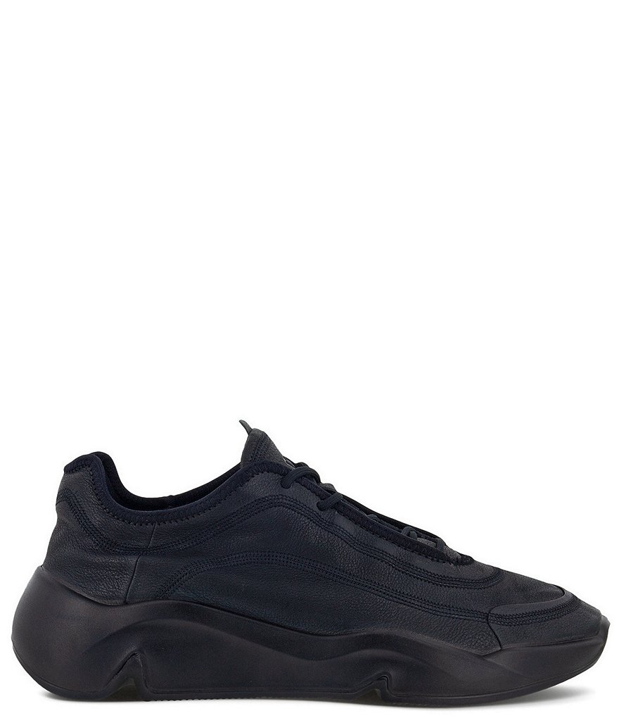ECCO Men's Chunky Retro Leather Lace-Up Sneakers