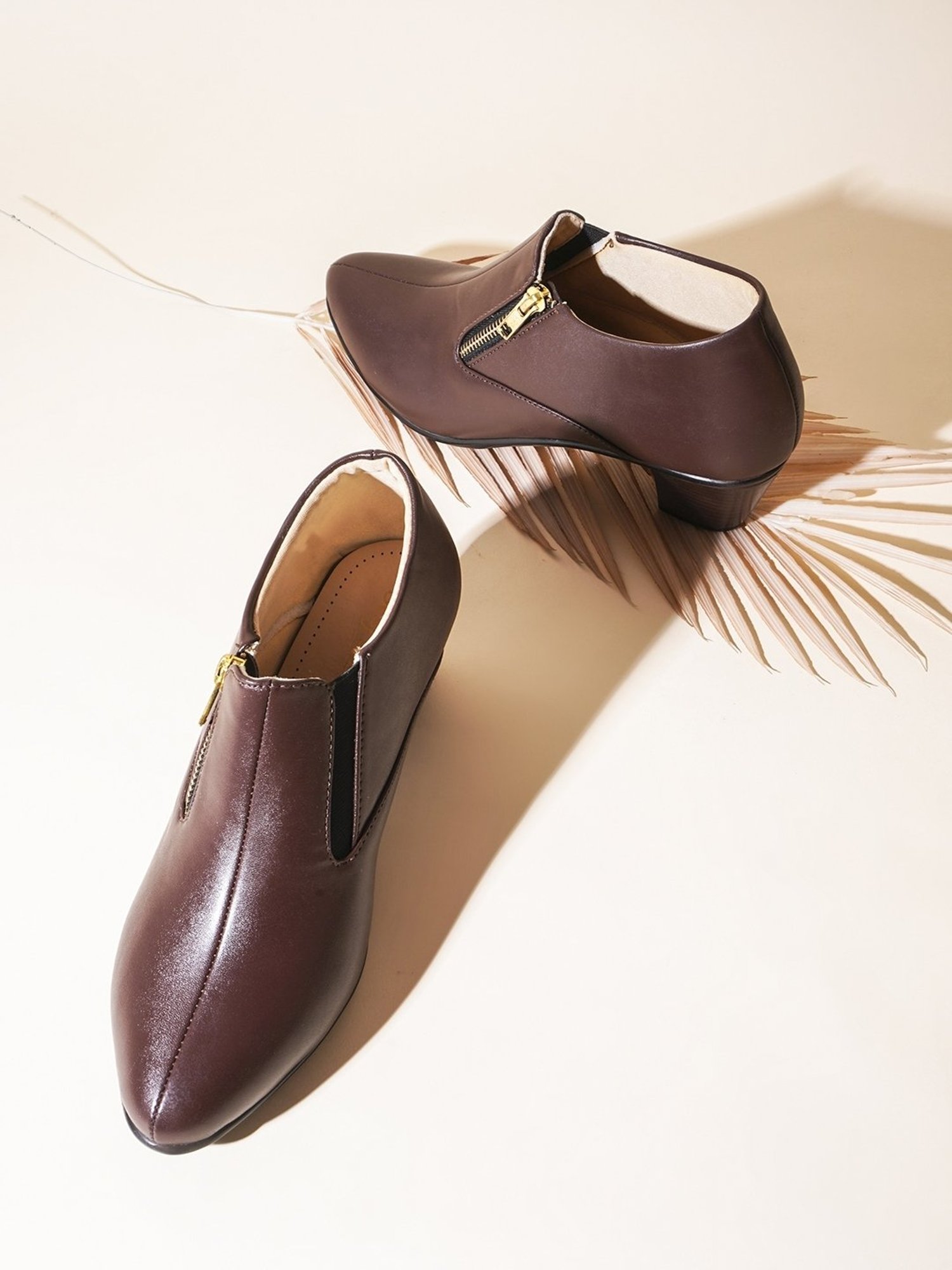 Bata Women's DEMI Brown Booties