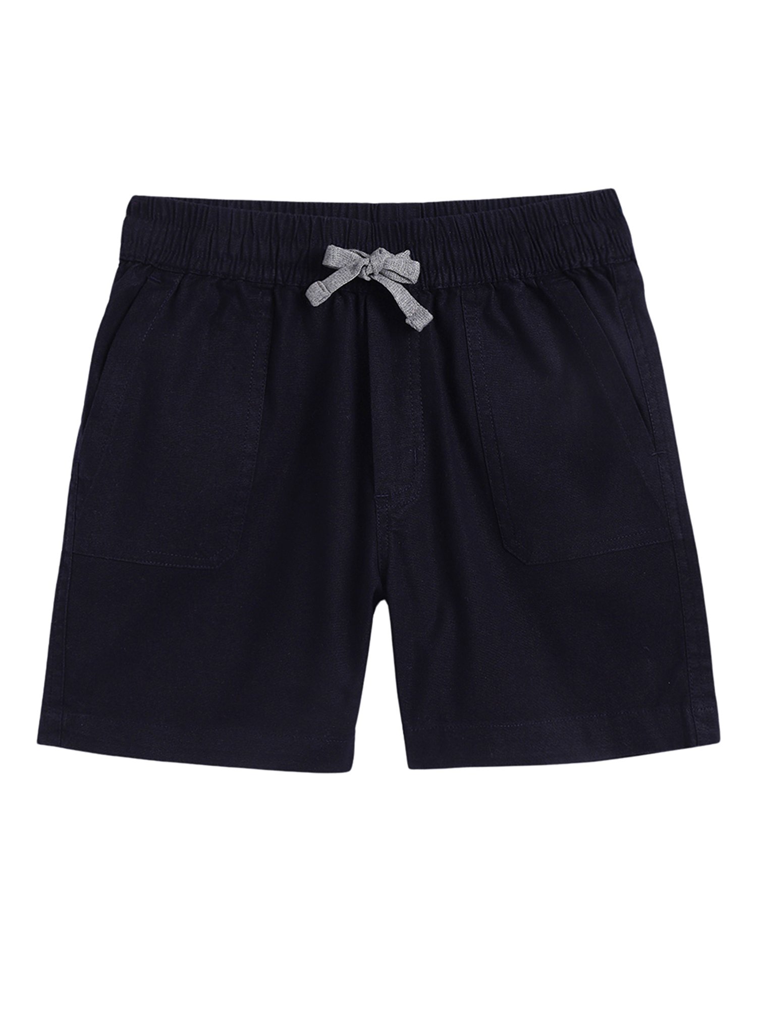 Campana Kids Navy Solid Shorts