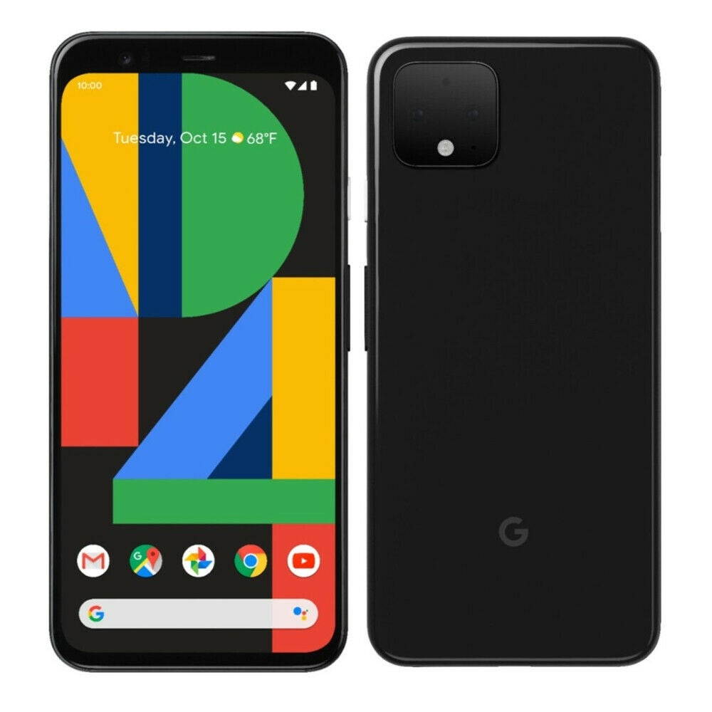 Google Pixel 4 64GB G020I Just Black Verizon + GSM Unlocked Smartphone - Grade B