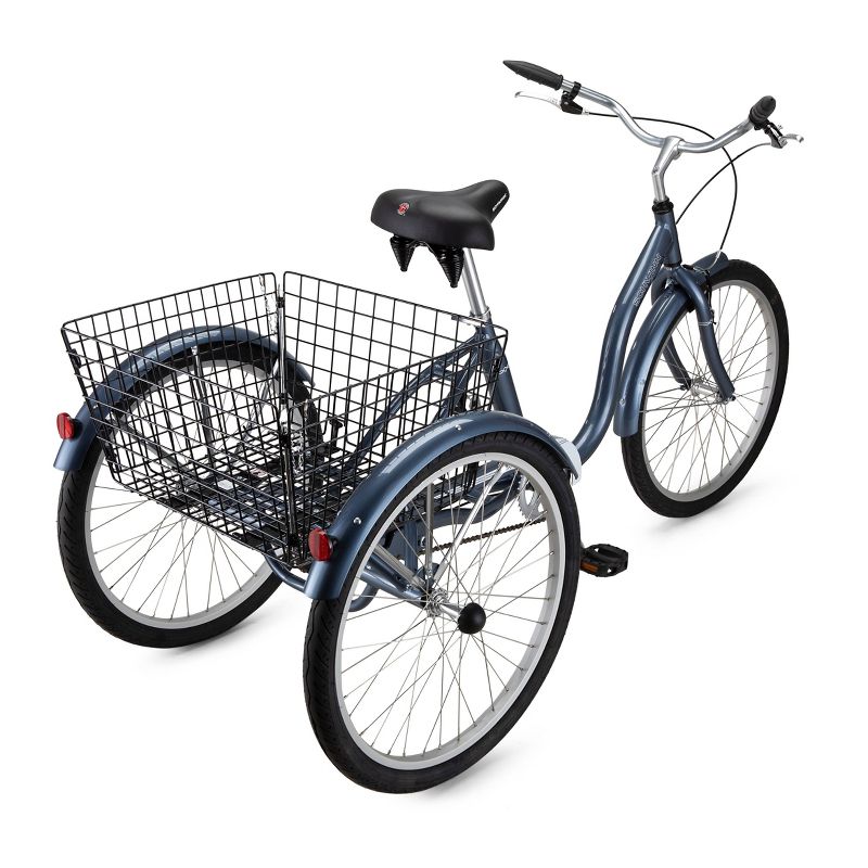 Schwinn Meridian 24" Cruiser Tricycle - Blue
