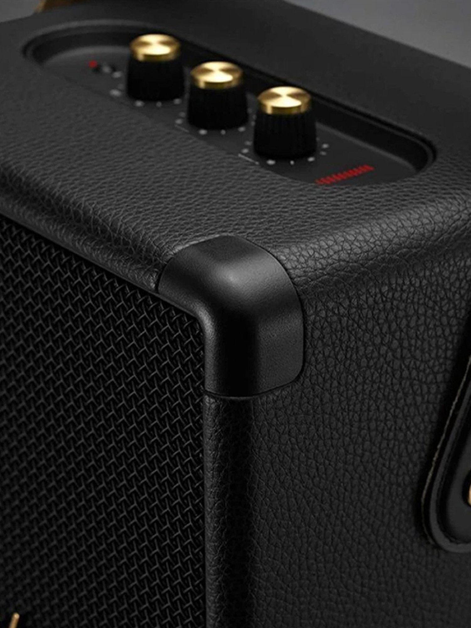 Marshall Tufton 80 Watt Wireless Bluetooth Portable Speaker (Black & Brass)