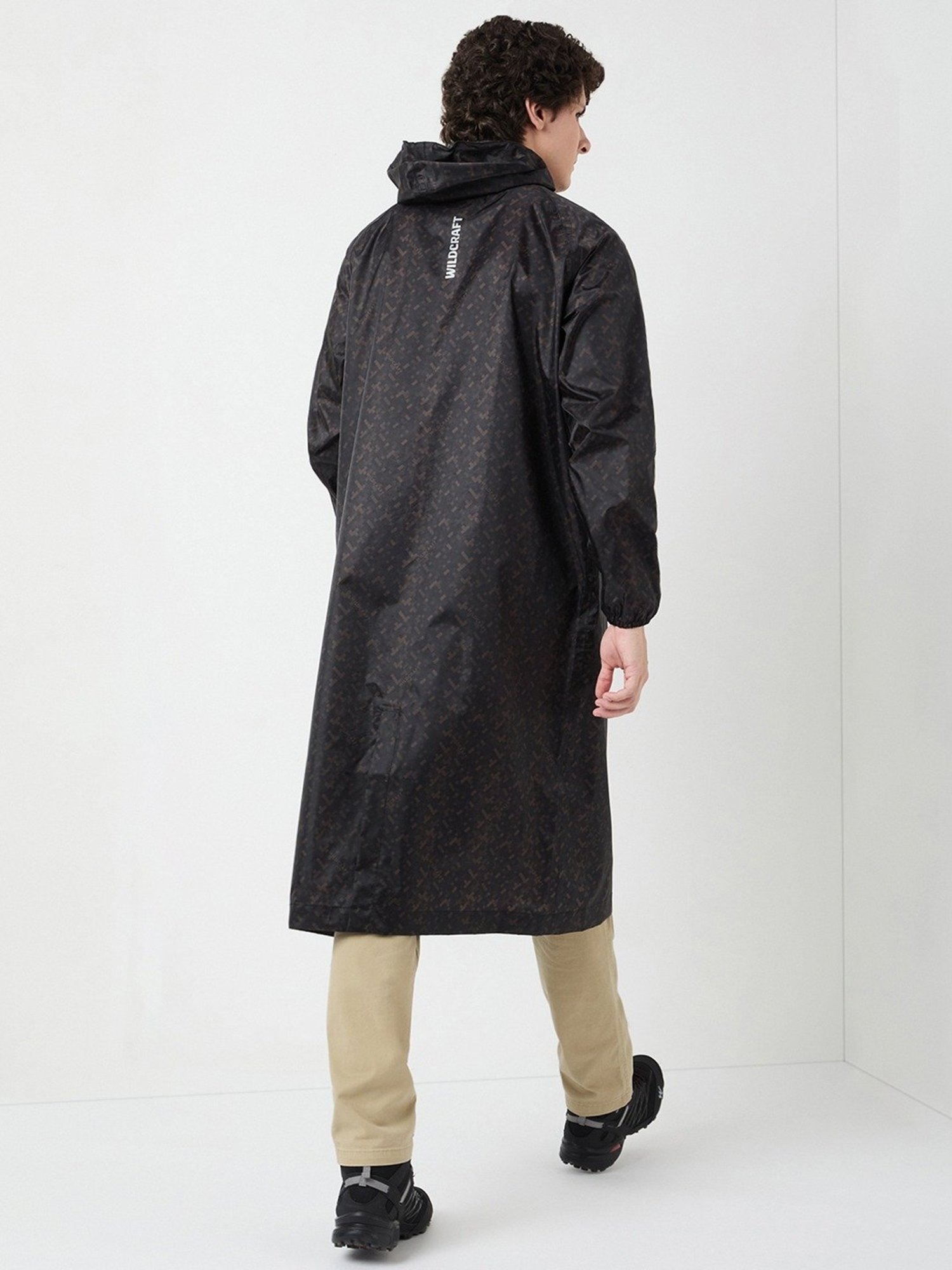 Wildcraft Black Regular Fit Rainwear Jacket