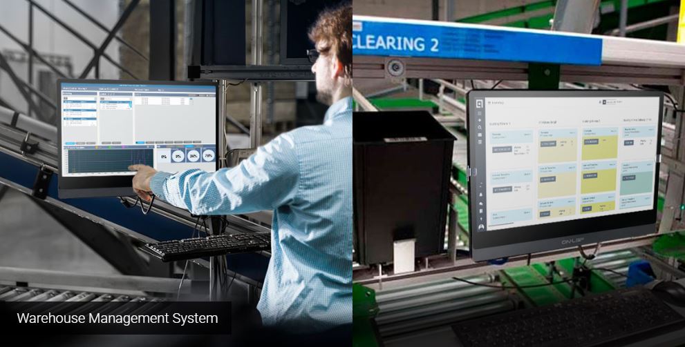 GeChic M505T 15.6 inch FHD 1080p Portable Touchscreen Monitor with USB Type-C Input, HDMI Input/Output, DC-in Port, Daisy Chain Display for Conference, Factory, Industry, Gaming, Foldable Screen