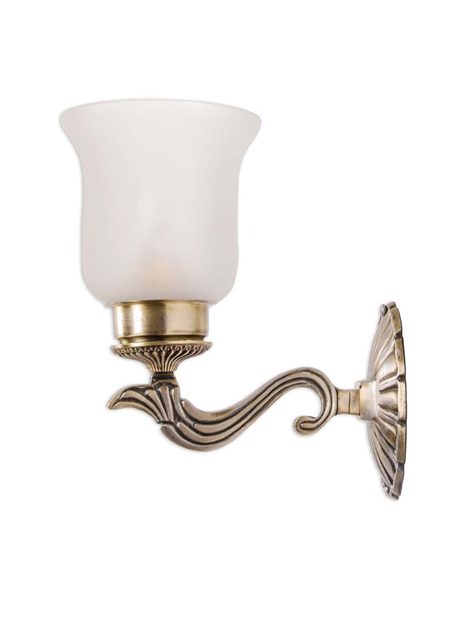 Fos Lighting Antique Brass Usha Double Wall Light (Bulb not included) - Set of 1