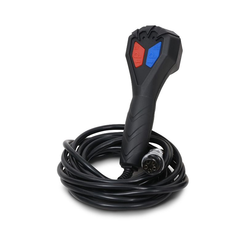 Rockland VMI17 10,000 Pound 12 Volt DC Electric Integrated Vehicle Winch Kit with a Wire Rope and Remote Accessory for Jeep, Truck, and ATV Recovery