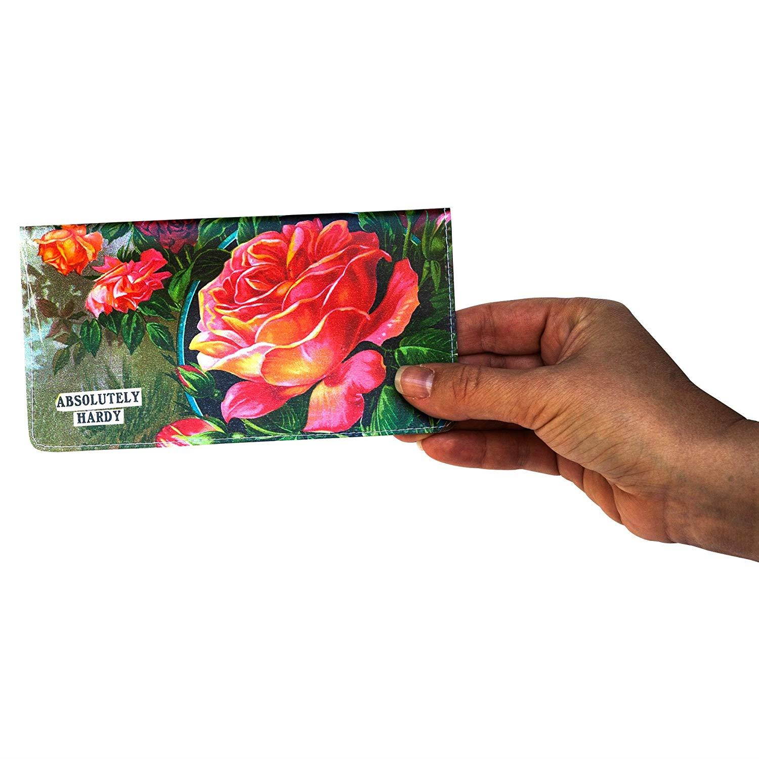 Rose Plants Checkbook Cover
