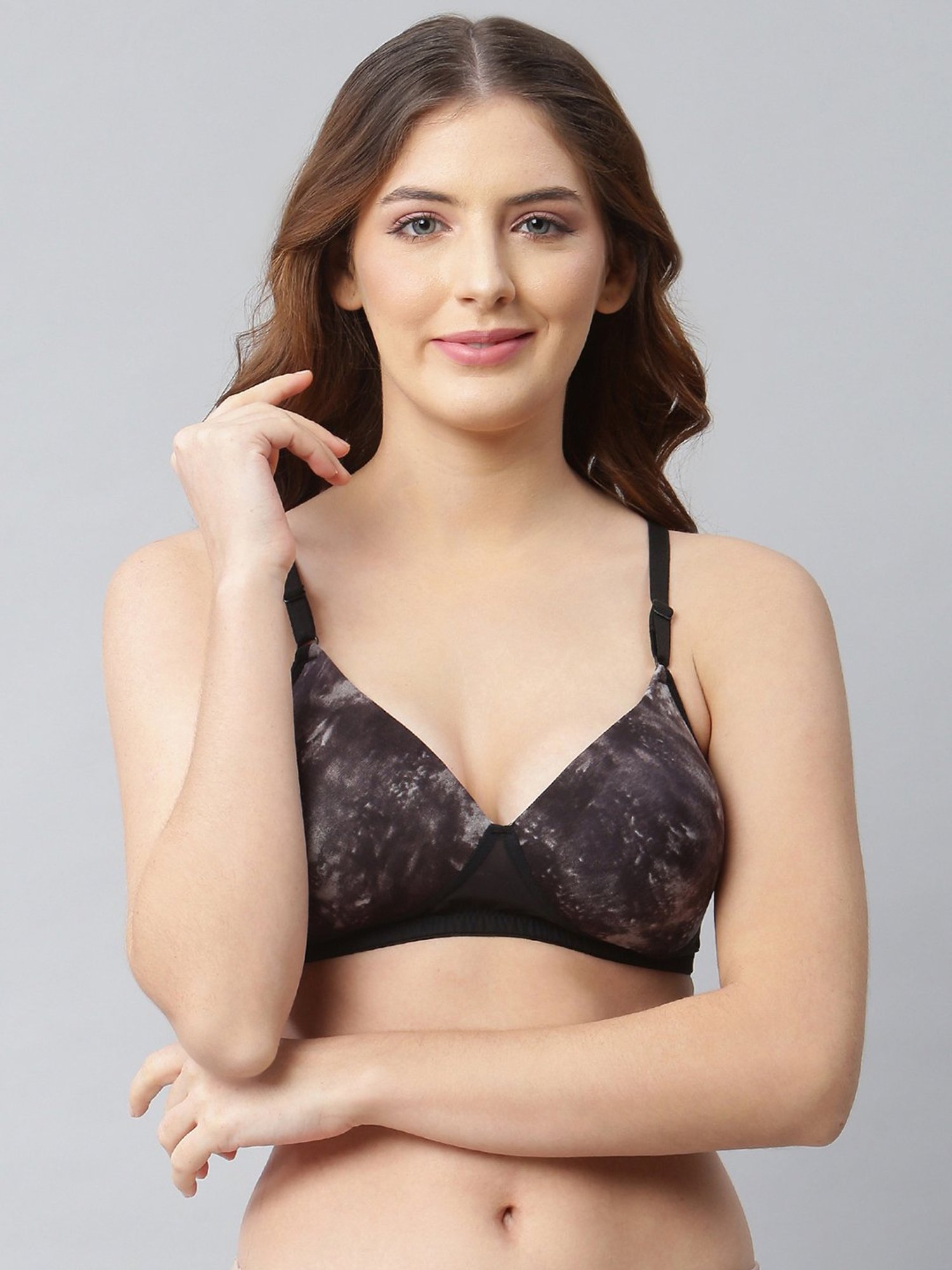 Cukoo Black Full Coverage Padded Everyday Bra