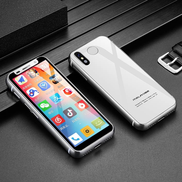 Smart Phone, MELROSE 2019 with Fingerprint, 1GB+8GB, 3.46 inch, Android 8.1 MTK6739V/WA Quad Core up to 1.28GHz, Support Bluetooth / WiFi /GPS, Network: 4G, Support Google Play