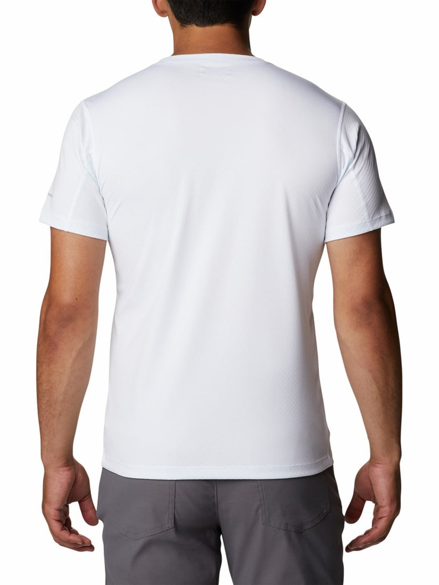 Columbia Men White Zero Rules Short Sleeve Graphic T-Shirt