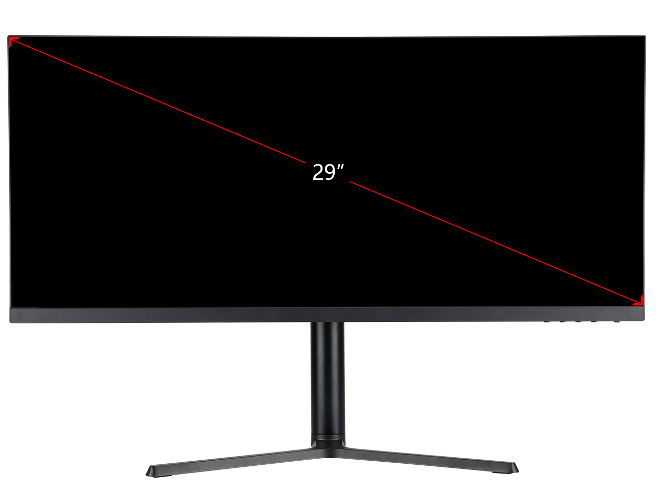 Hankchip BOE MV257VUB-N10 25.7 "Gaming Monitor Full HD 2560*1080 (2K)  75Hz HDMI DCR FreeSync Flicker-Free Low Blue LED Backlit Height AdjustableOne-key switching of FPS/RTS Gaming mode Gaming Monitor