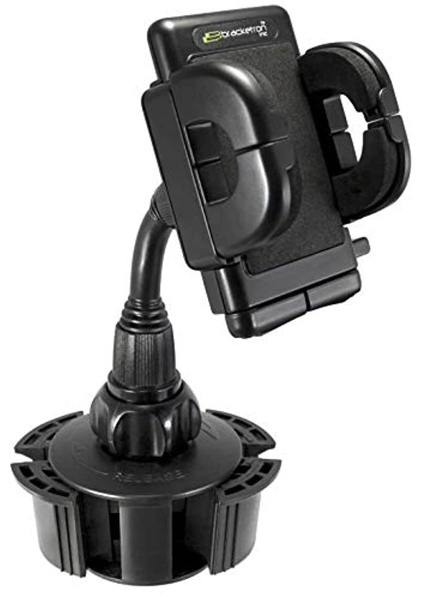 Bracketron Universal Cup-iT Cup holder Mount Phone Cradle For Car Hands Free Law Compatible iPhone X 8 Plus 7 SE 6s 6 5s 5 Samsung Galaxy S9 S8 S7 S6 S5 Note Google Pixel 2 XL LG Nexus Sony UCH-101-BL