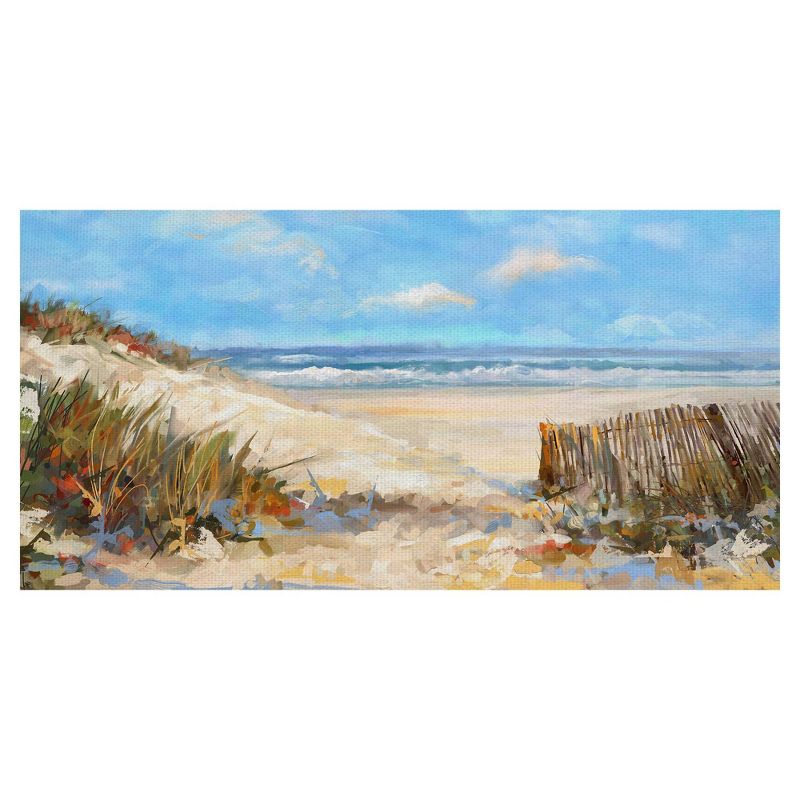 24" x 48" Seaside Colors by Studio Arts Art on Canvas - Fine Art Canvas