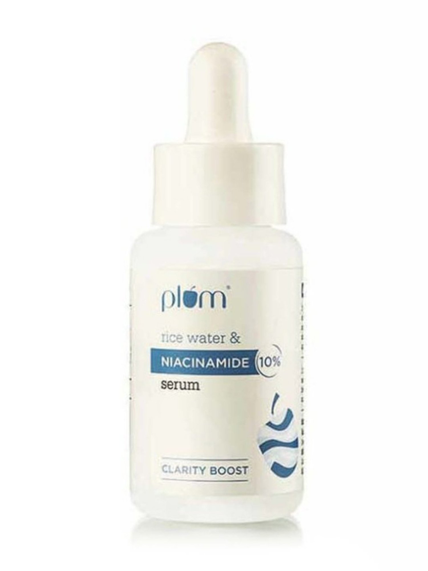 Plum 10% Niacinamide Face Serum with Rice Ferment for Brightens Skin & Acne Marks - 30 ml