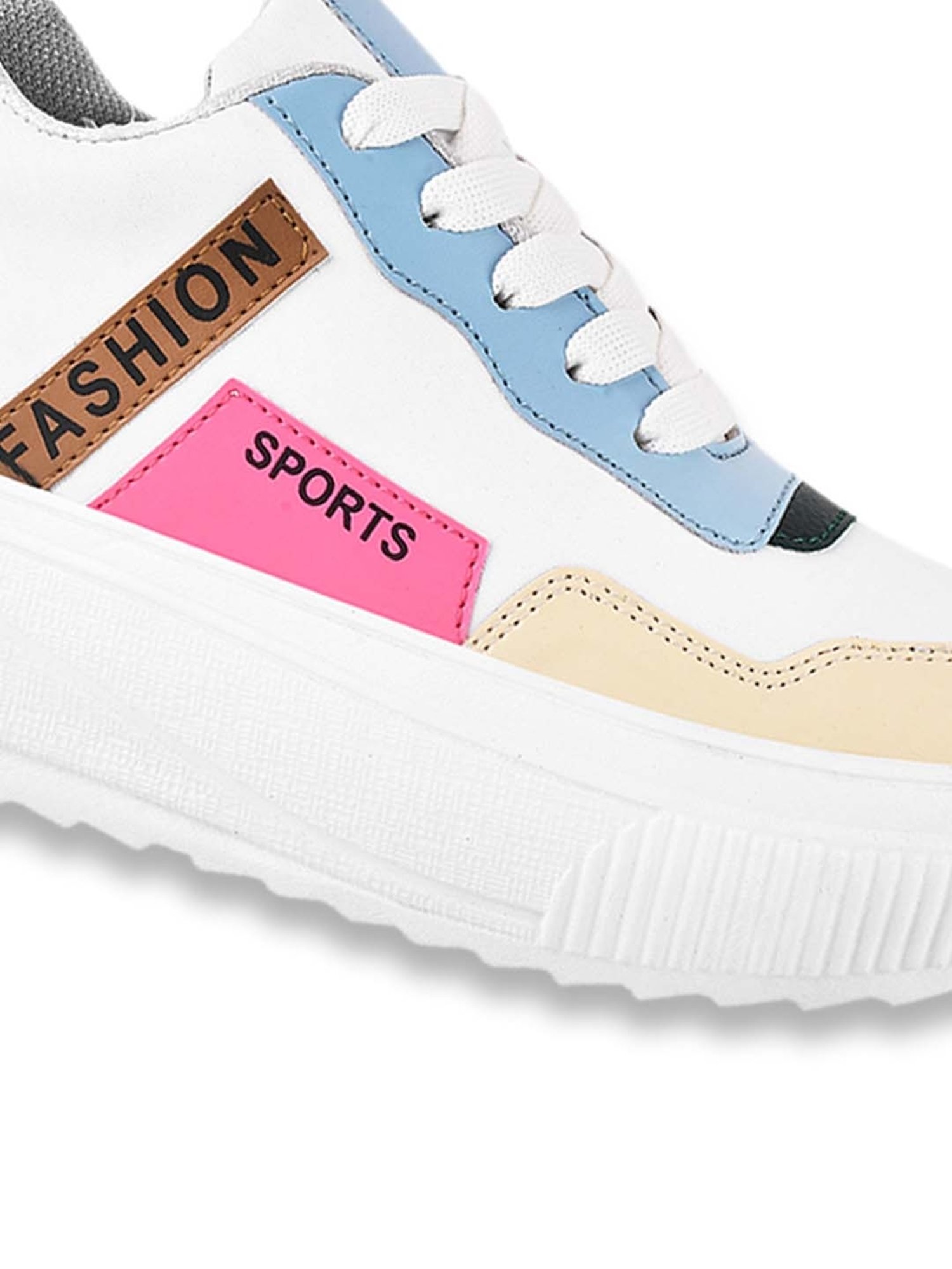 Shoetopia Women's Multicolor Sneakers