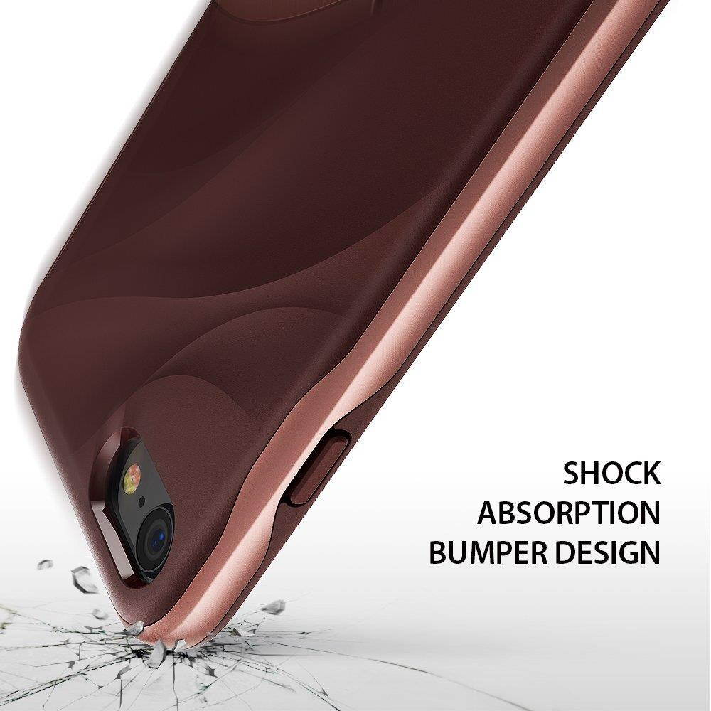 Apple iPhone 8 Case, Ringke [WAVE] Dual Layer Heavy Duty Shockproof PC TPU Protective Cover for iPhone 7 / iPhone 8 - Coastal Blue