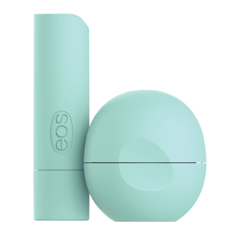 eos Natural Stick and Sphere Lip Balm - Sweet Mint - 2pk/0.39oz