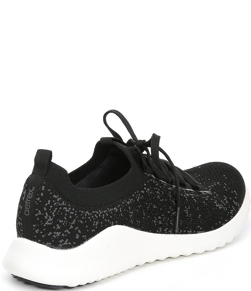 Aetrex Carly Knit Lace-Up Sneakers