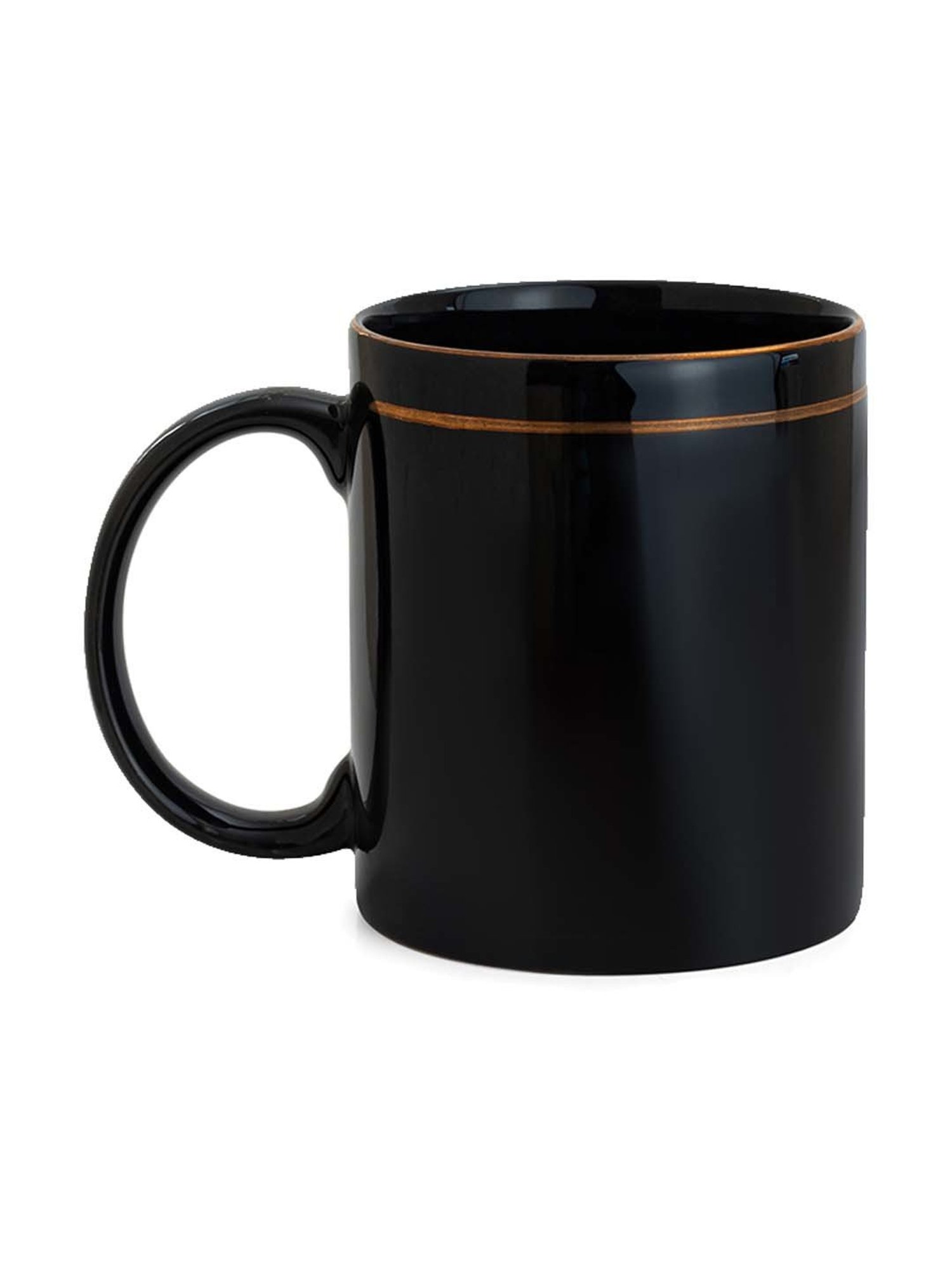 Clay Craft Multicolor Fine Ceramic Abstract Milk Mug - 350 ml - 1 Pc