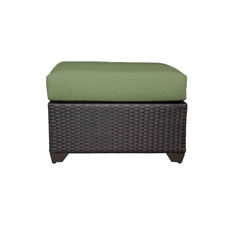 3pc Outdoor Wicker Conversation Set with Sofa Chairs & Table - Crestlive Products