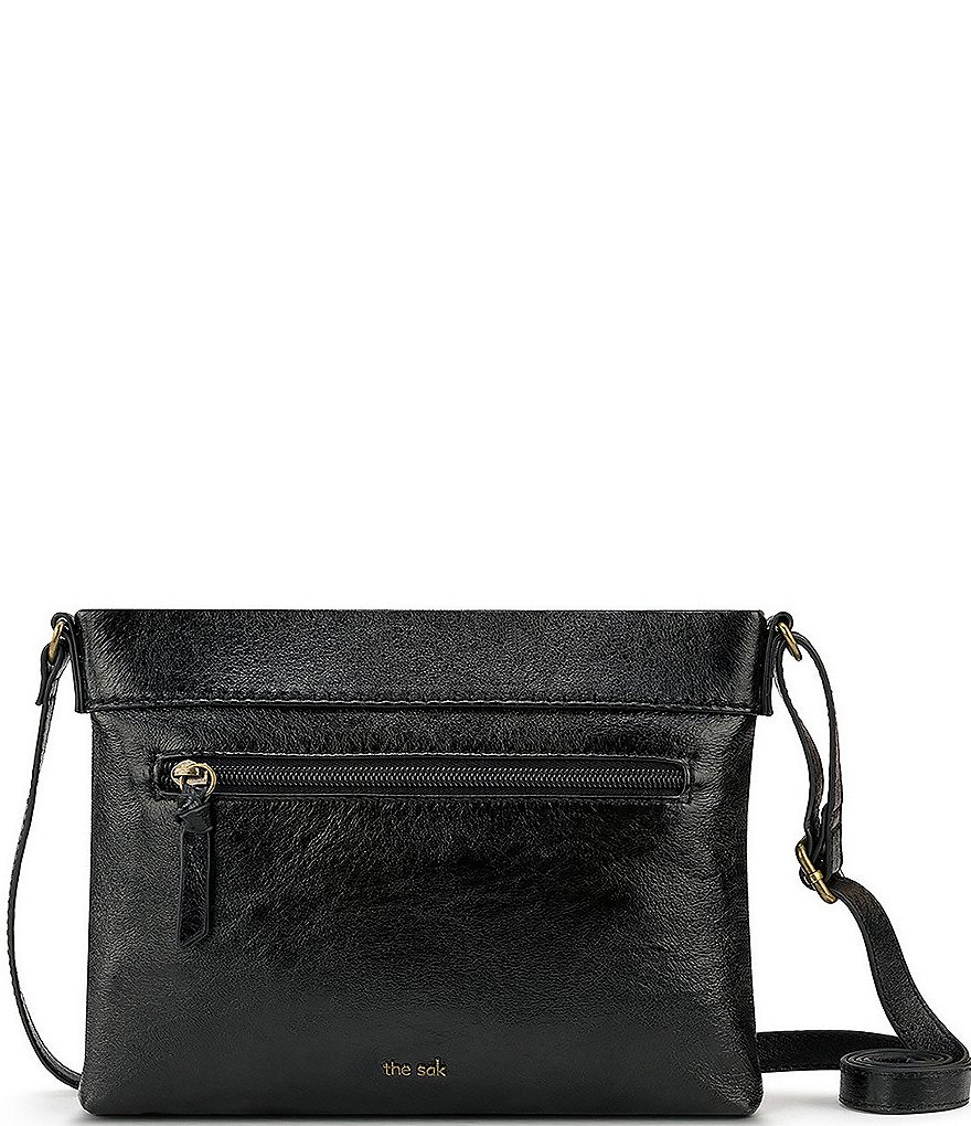 The Sak Collective Sanibel Floral Embossed Leather Mini Crossbody Bag