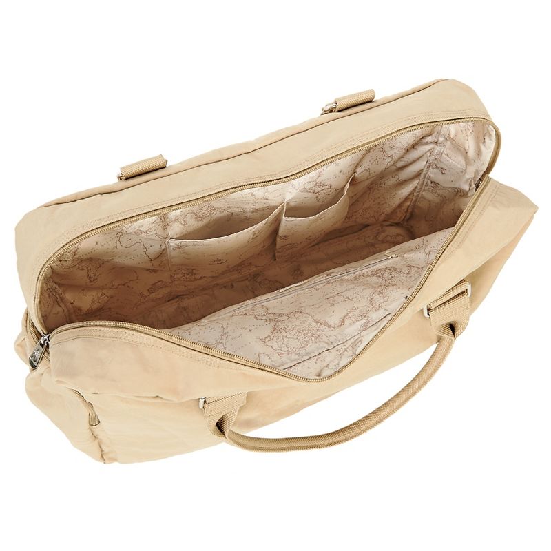 Mondo Women's Zip Closure Weekender Bag - Khaki