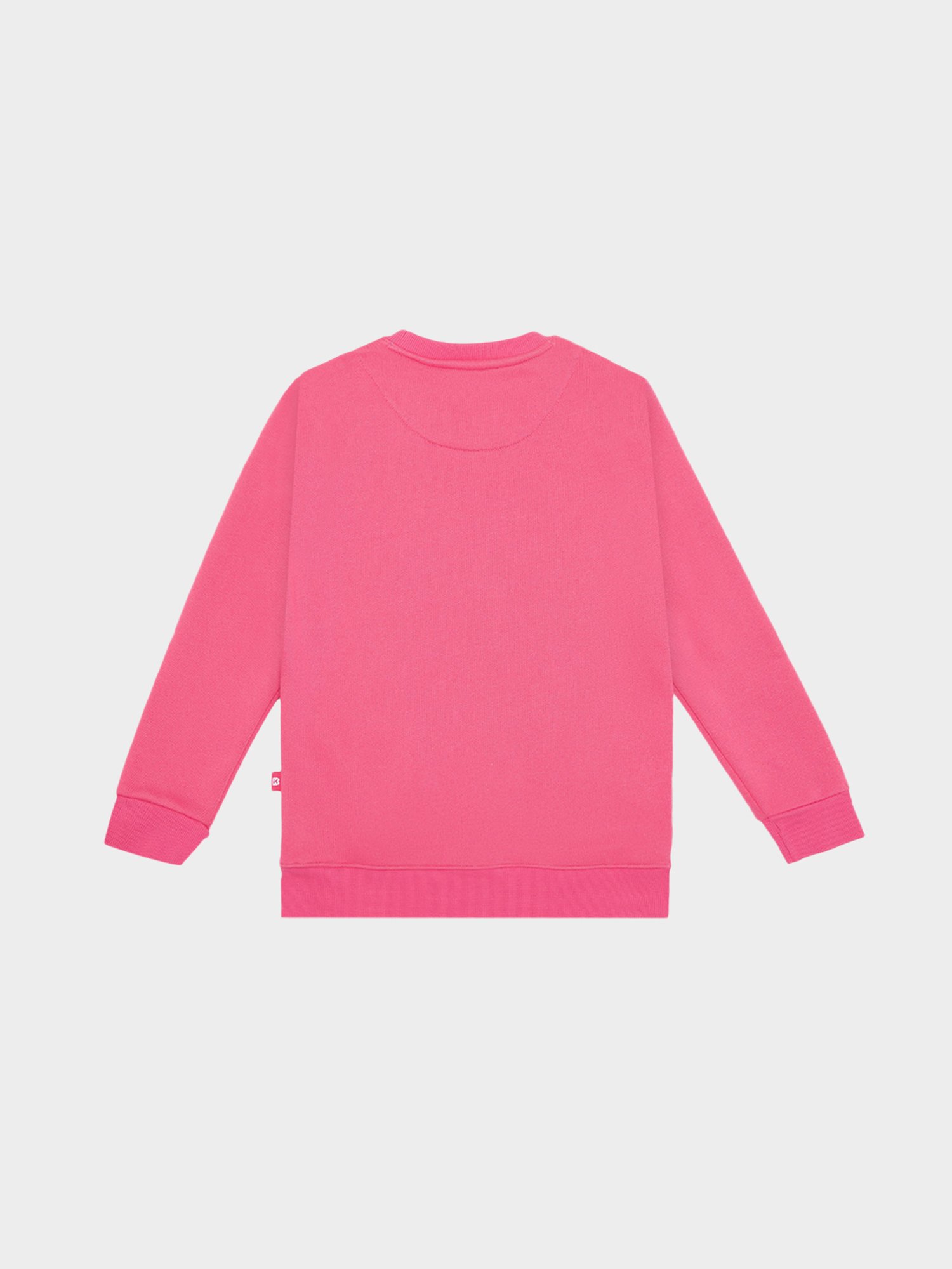 Bodycare Girls Pink Printed Full Sleeves Sweatshirt