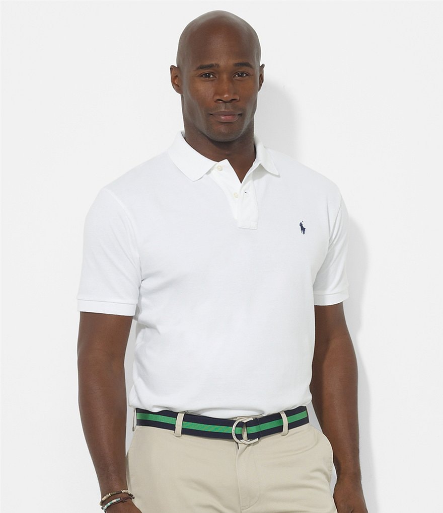 Polo Ralph Lauren Classic-Fit Solid Mesh Polo Shirt