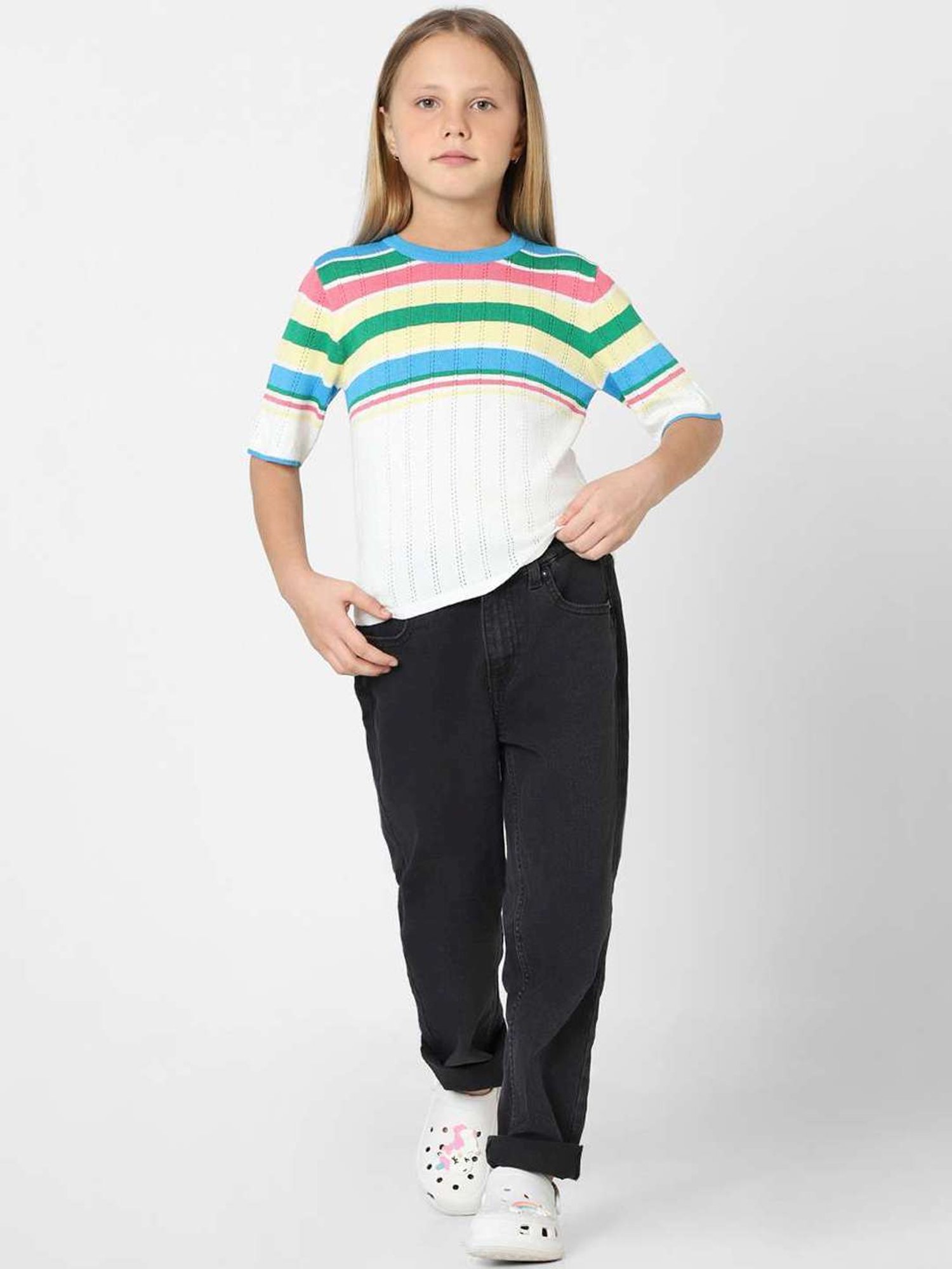KIDS ONLY Multicolor Striped Top