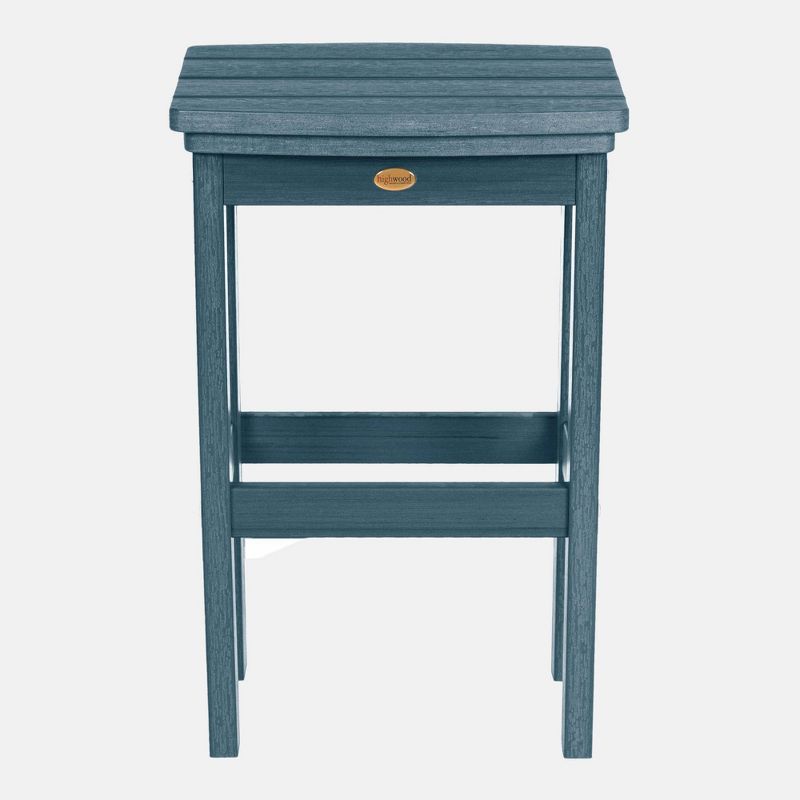 Lehigh Bar Height Patio Stool Nantucket Blue - highwood