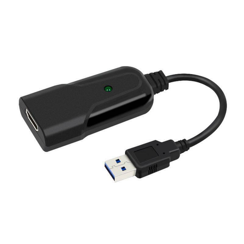 USB Video Capture Card HDMI Video HD 1080P60 Frame Capture Box Live Streaming For DVD Camcorder Camera Recording