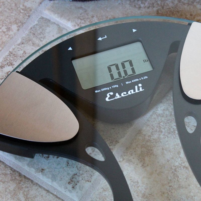Glass Digital Scale with Stainless Steel Accents Green - Taylor