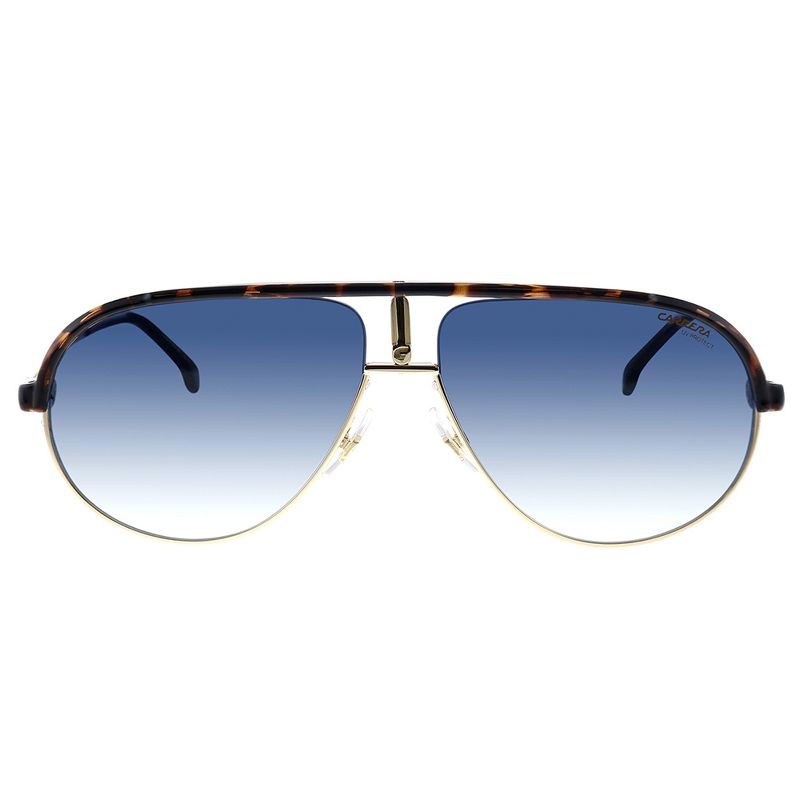 Carrera 1017/S 2IK 08 Unisex Pilot Sunglasses Gold/Black 62mm