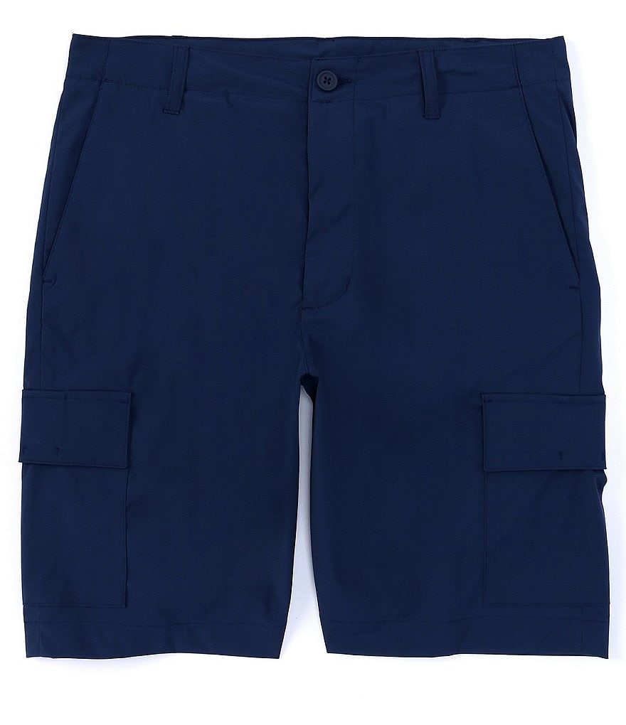 Caribbean Big and Tall 9#double; and 11#double; Inseam Knit Jacquard Shorts