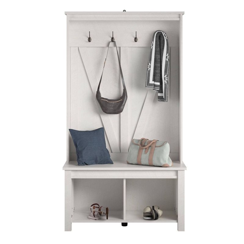 Quatro Umbrella Stand & Coat Rack Steel - Adesso