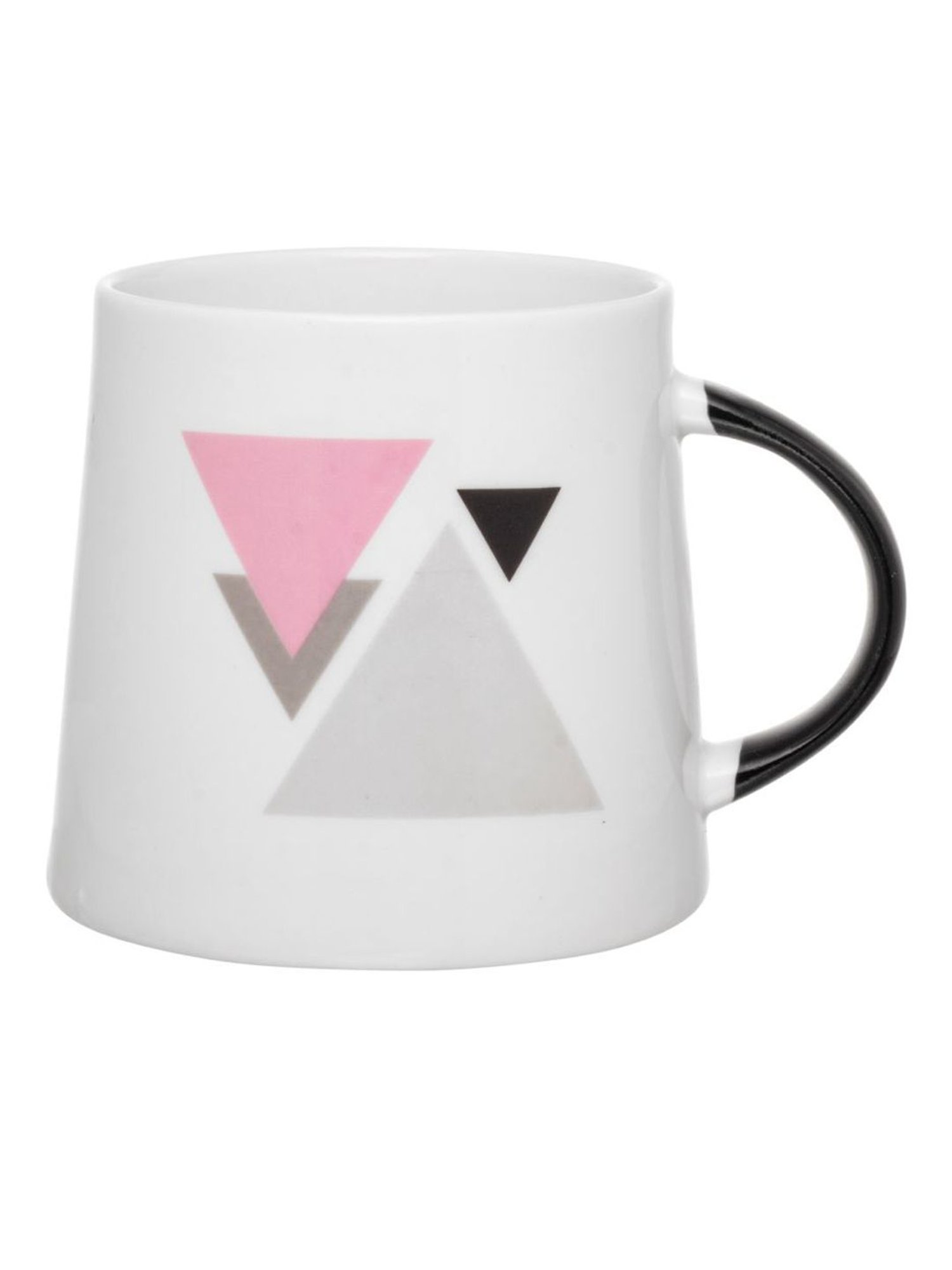 JCPL White Ceramic Milk & Coffee Mug (0.33L) - Set of 1