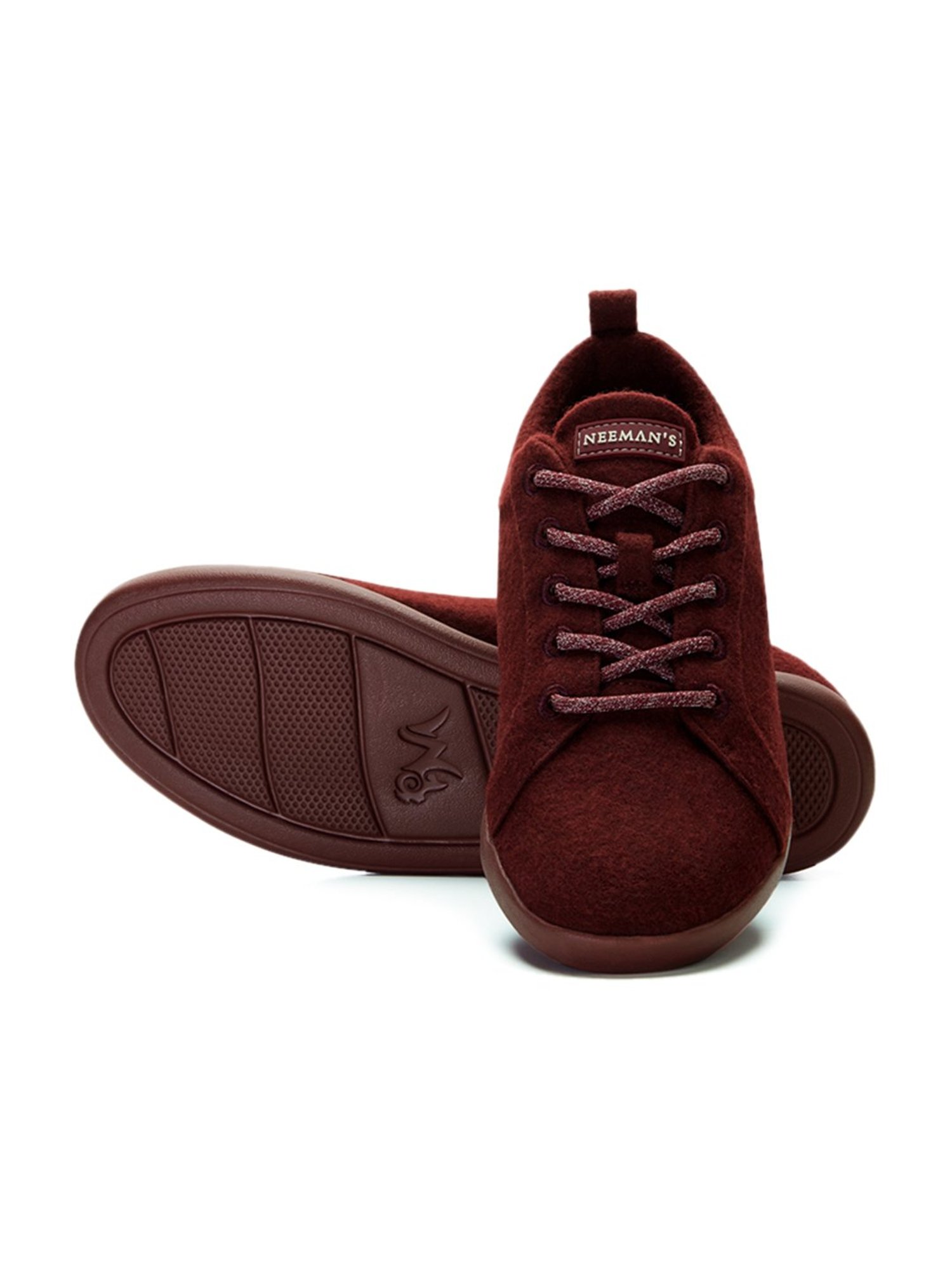 Neemans Earth Red Casual Sneakers