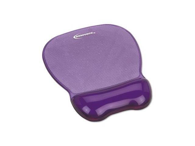 Innovera IVR51440 Purple Gel Mouse Pad and Wrist Rest