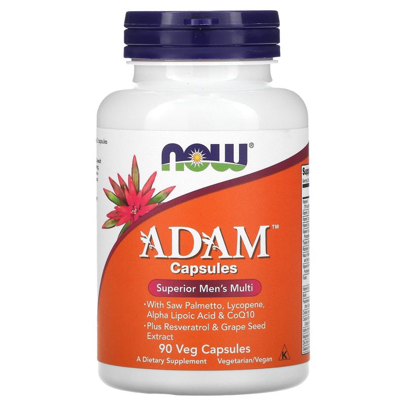 Now Foods ADAM, Superior Men's Multi, 90 Veg Capsules, Multivitamins