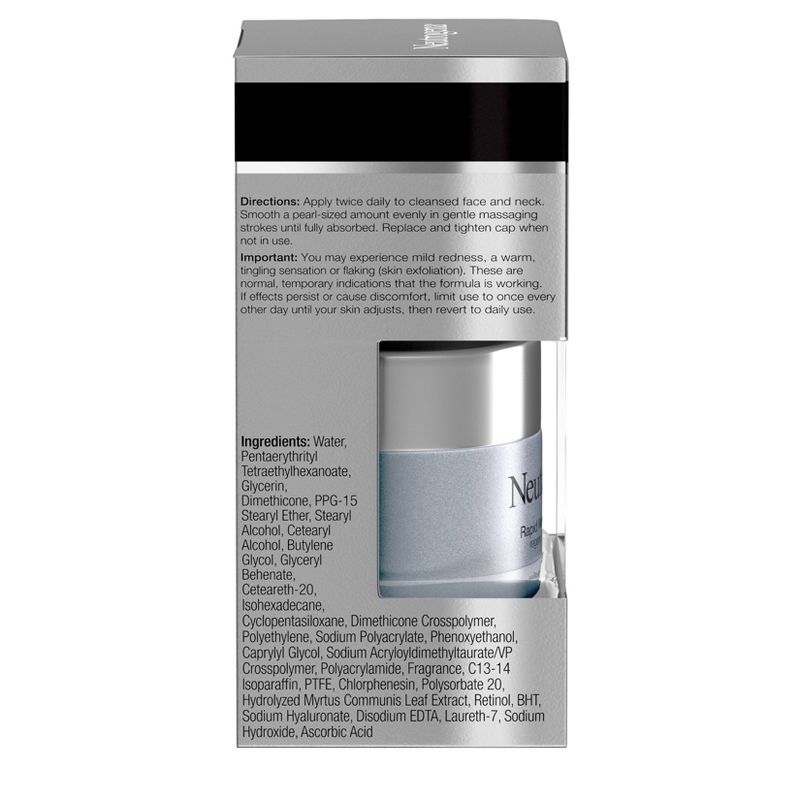 Neutrogena Rapid Wrinkle Repair Hyaluronic Acid & Retinol Cream - 1.7oz