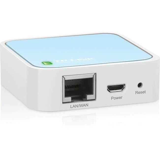 TP-LINK USA CORPORATION TL-WR802N N300 POCKET AP ROUTER,  2.4GHZ, 802.11N/G/B, 1 ETHERNET PORT, 1 MICRO USB PORT