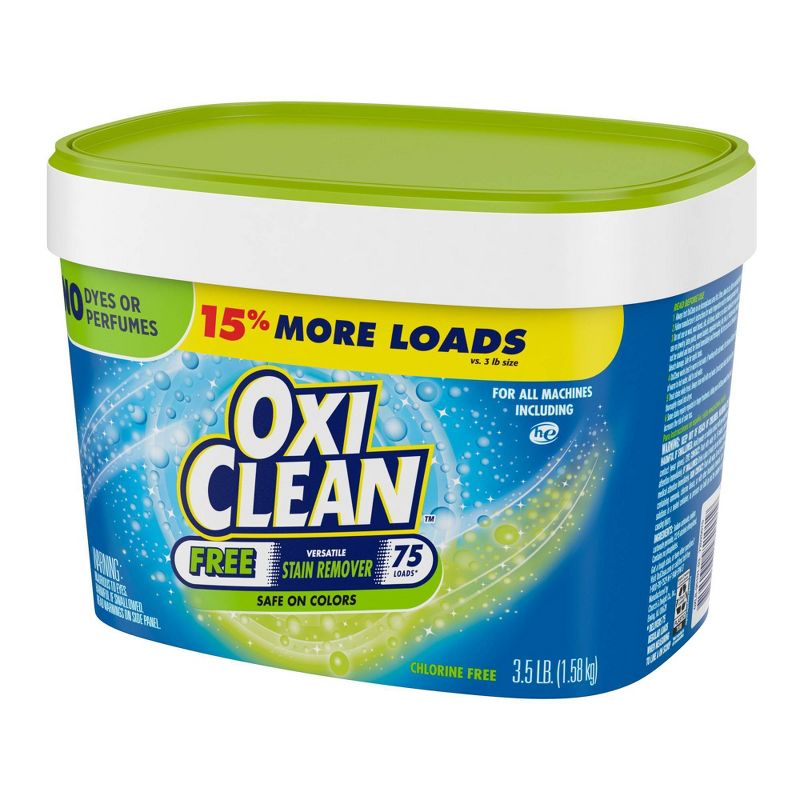 OxiClean Powder Versatile Stain Remover Free - 3.5lbs