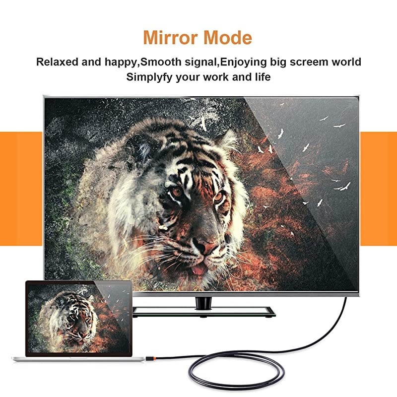 Mini DisplayPort to DisplayPort Cable  Mini DP to DP Cord Support Video and Audio,Thunderbolt Compatible for Surface Pro 5 / Pro 4 / Pro 3, MacBook Air,etc (10 Feet/3m, Black)