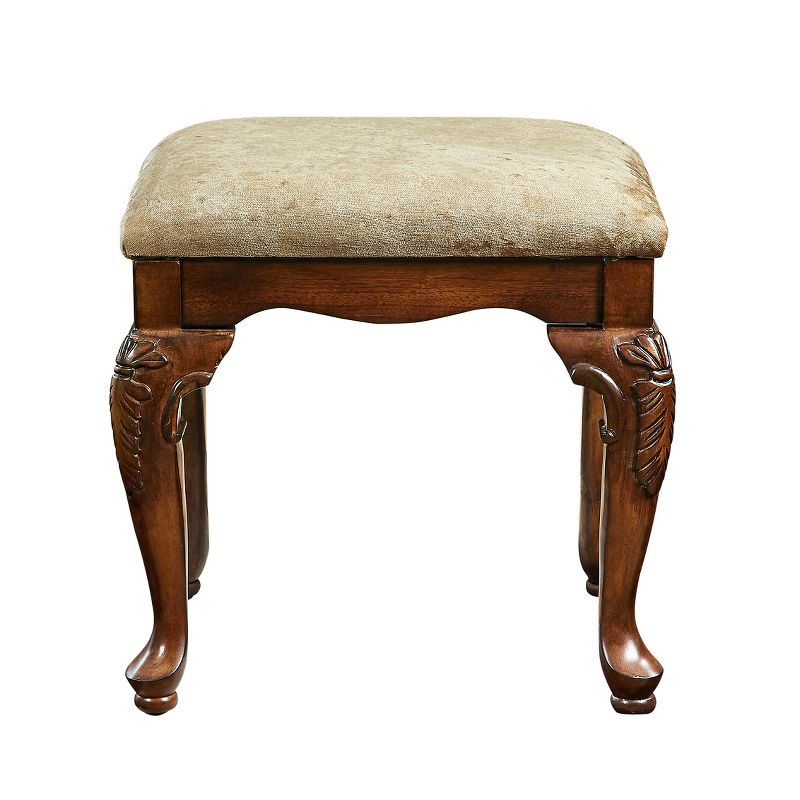 Powell Laurel Collection Deep Cherry Finish Bench