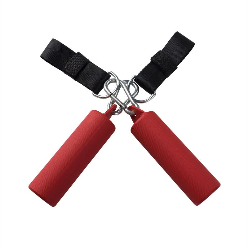 Sunny Health & Fitness Lat Pull Down Attachment Pulley System for Power Racks