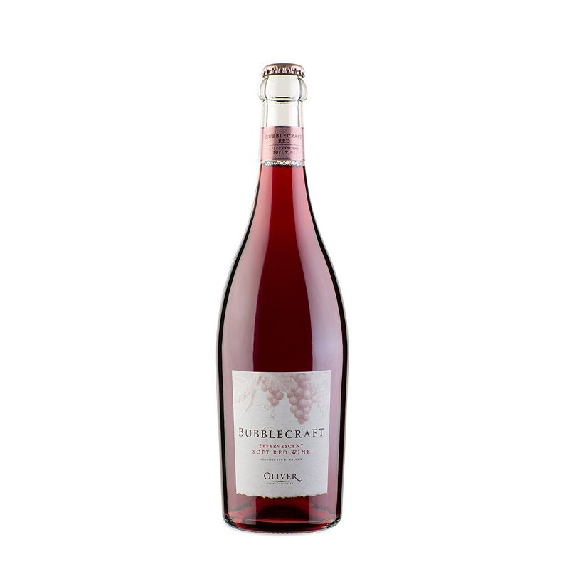 Oliver Bubblecraft Soft Red Sparkling Wine - 750ml Bottle