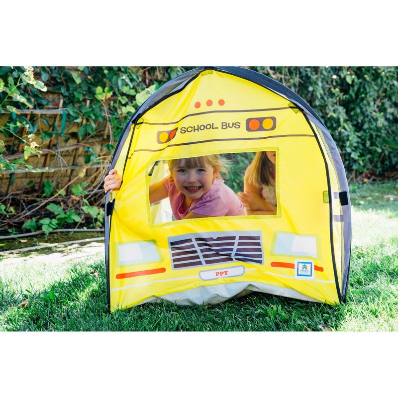 Pacific Play Tents School Bus Kids Play D Tunnel 6 Ft
