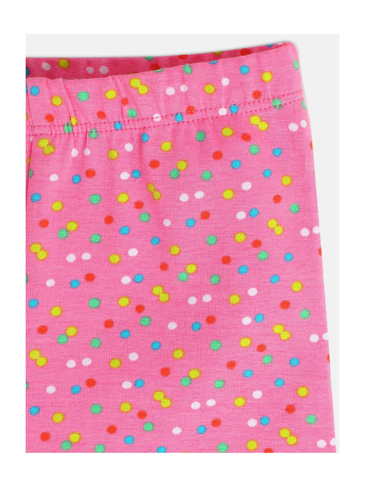 Nino Bambino Kids Multicolor Printed Leggings
